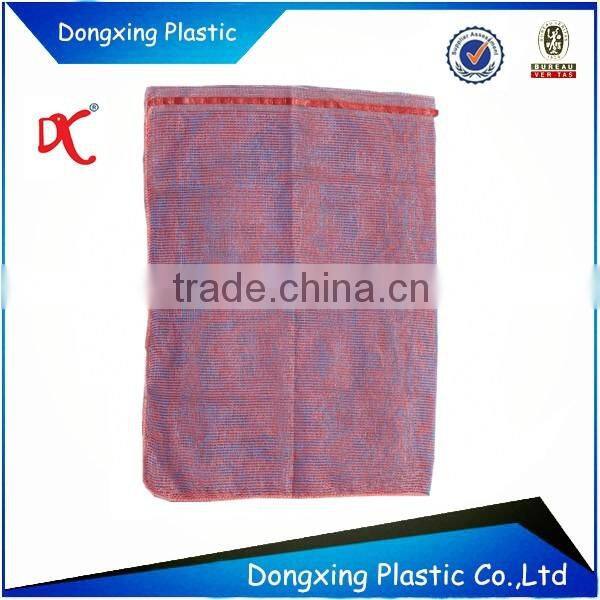 onion leno drawstring mesh bag potato packing bags