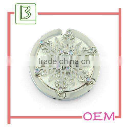 Christmas Gift Fashion snow bling purse hook