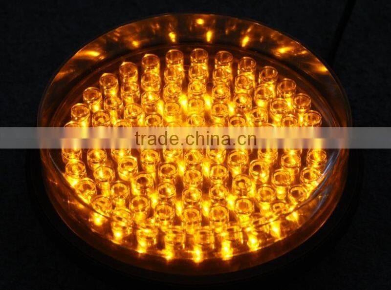 200mm small lens traffic light module (yellow ball)