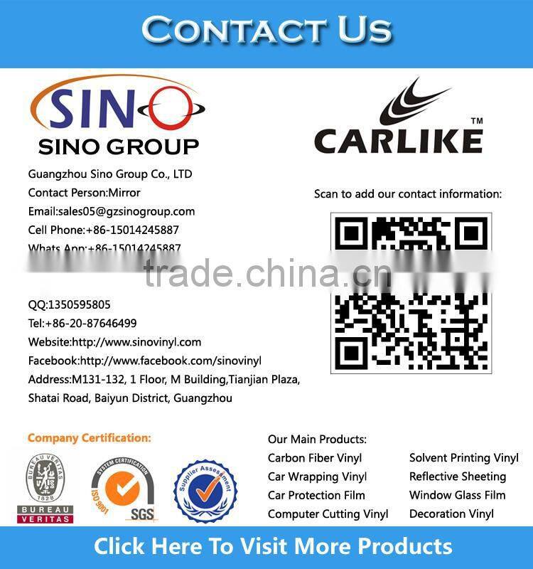 1.52x15M 5*49FT High Quality Car Wrapping Vinyl Protective Sticker