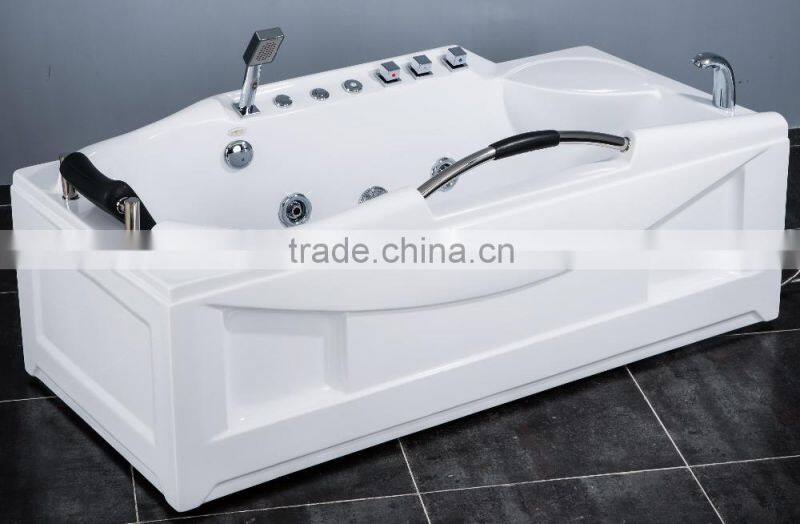 SUNZOOM UPC/cUPC certified bathtub with massage jets, pearl hydromassage bathtub, whirpool bathtub