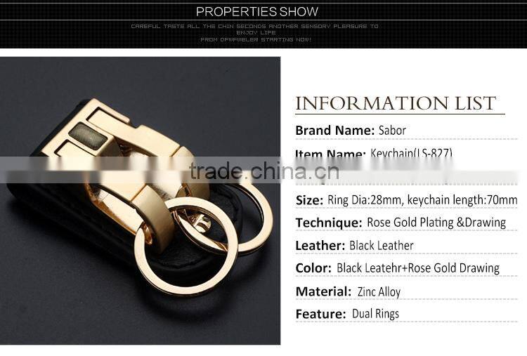 High Quality Metal and Leather Business Gift Craft