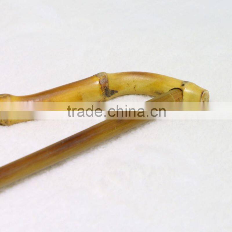 Bamboo natural wood hangers with metal hook