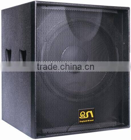 15" 350w multimedia subwoofer speaker system loud bass dj speaker
