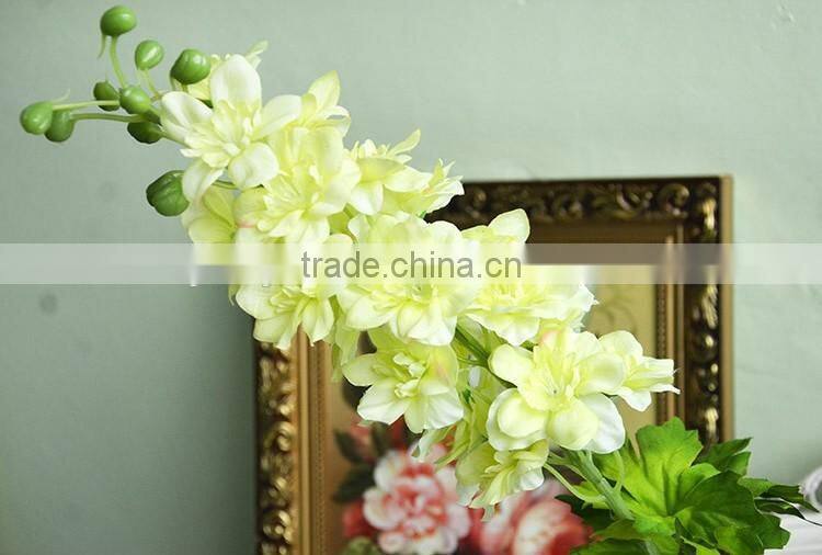 flower fabric delphinium artificial delphinium