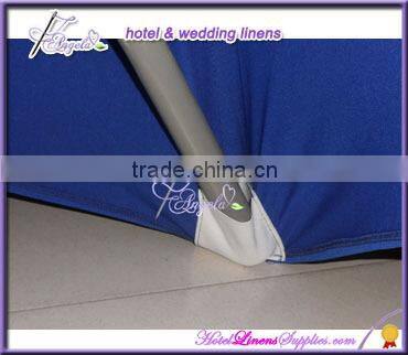 6' (183cm L) rectangle metallic spandex table covers in fuschia for 6' rectangle table decorations