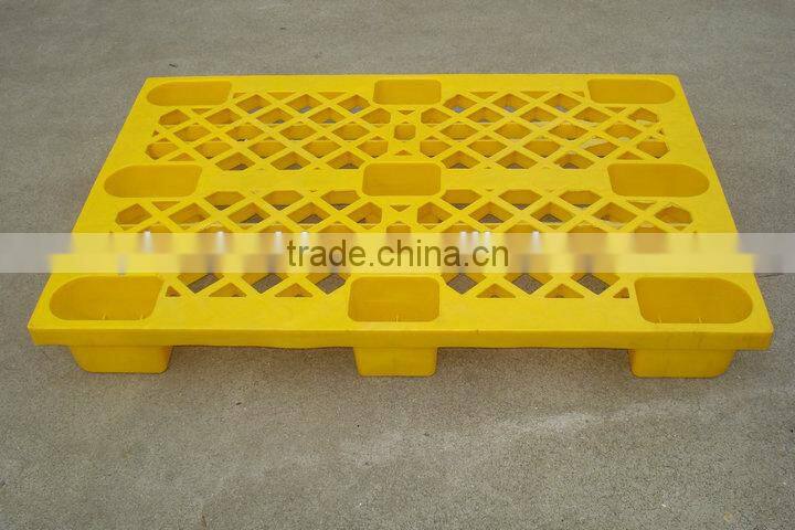 1200*800mm size eruo type single face light-weight plastic pallets