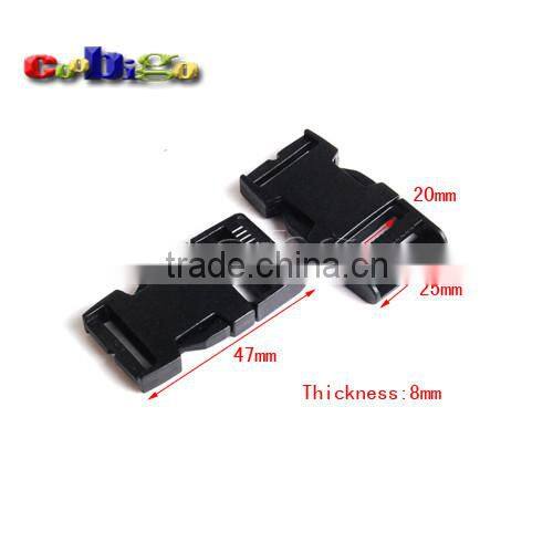 Plastic Strong Side Release Buckle For Backpack Straps Travel Bags Luggage #FLC331