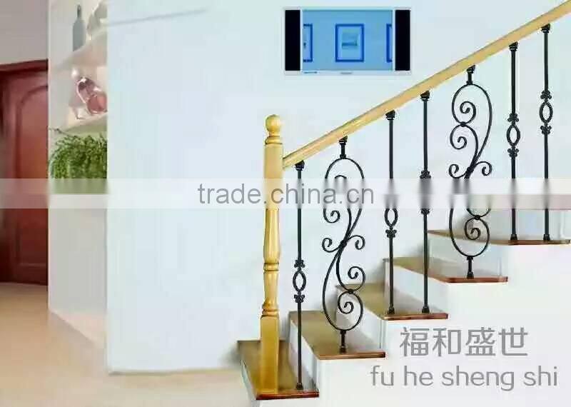 Top-selling ornamental wrought iron picket fencing for outdoor or home and garden factory in guangzhou