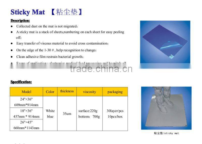 Electronic Cleaning sticky mat