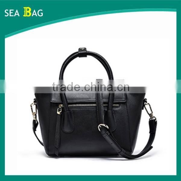 Best selling genuine leather material lady handbag handmade leather bag soft fresh