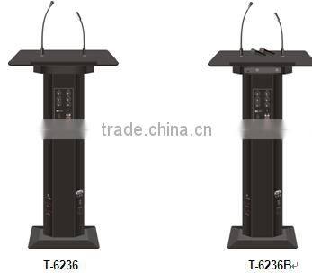 ITC T-6236 Series Internal Sound Amplifier Church Rostrum with Speaker