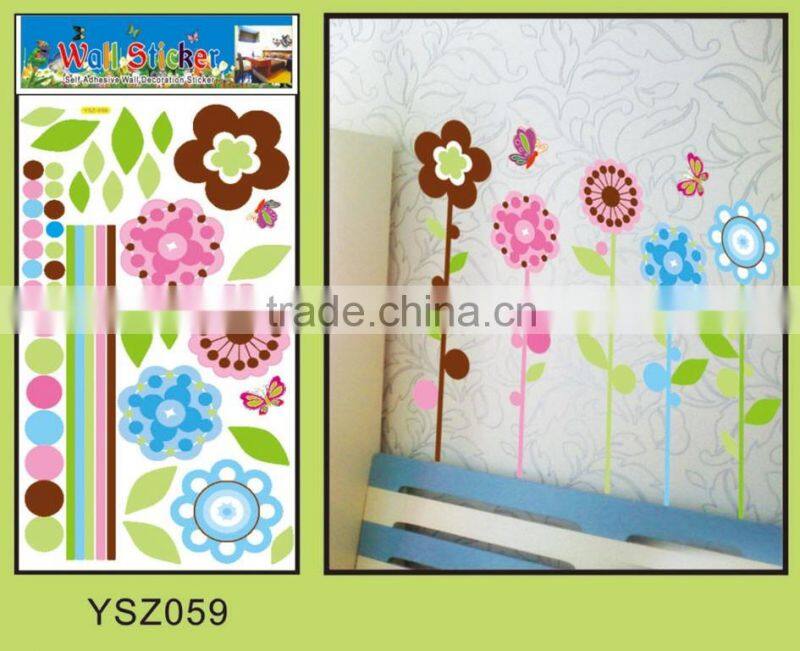 UV Printing wall sticker,3d wall sticker,3d butterfly wall sticker