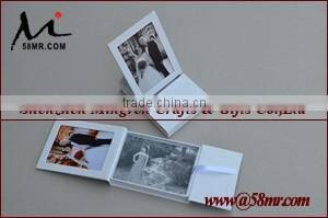 Fabric Cloth Linen Photo Frame Album Folio
