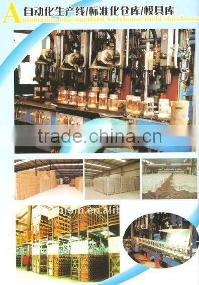 250ML Salted Vegetable Glass Jar with Red Lid