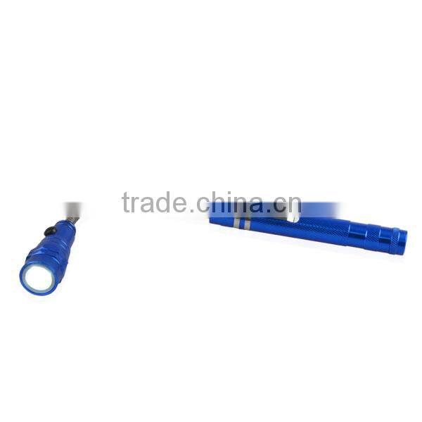 Magnetic 3 LED Flash Light Magnet Telescopic Flexible Torch