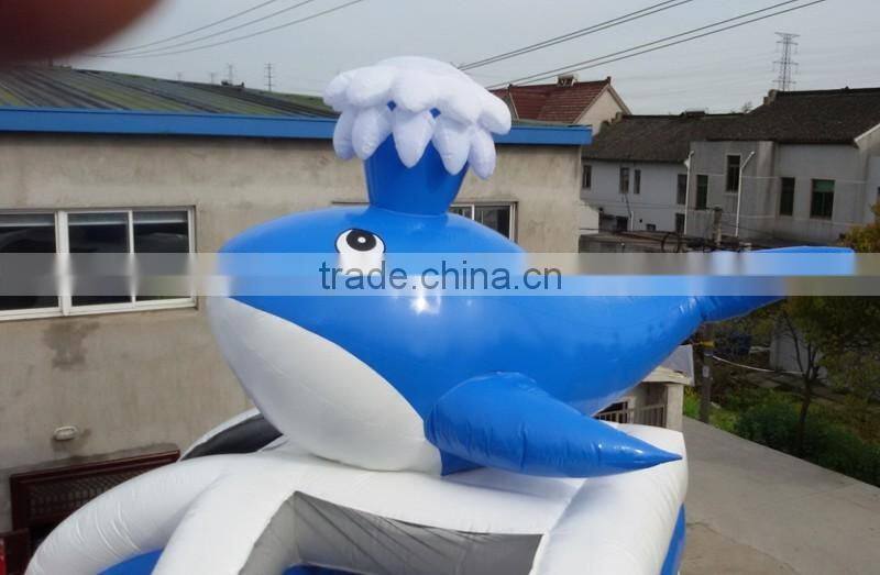 Irregular Outdoor Sea World Play Inflatable Rush Run Ostacle Course
