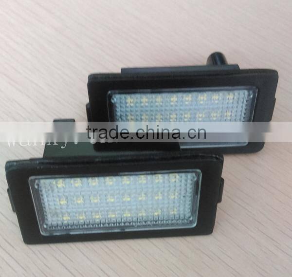 China factory Car LED light For E38 license plate lamp led number light easy to install canbus no error code