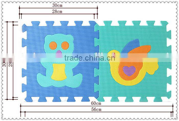 Hot Sell High Quality EVA floor puzzle mat Children