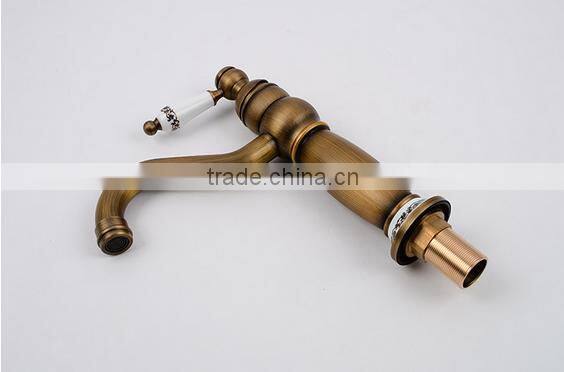 Single Level Electroplating Gold Bathroom Basin Faucet Sink tap