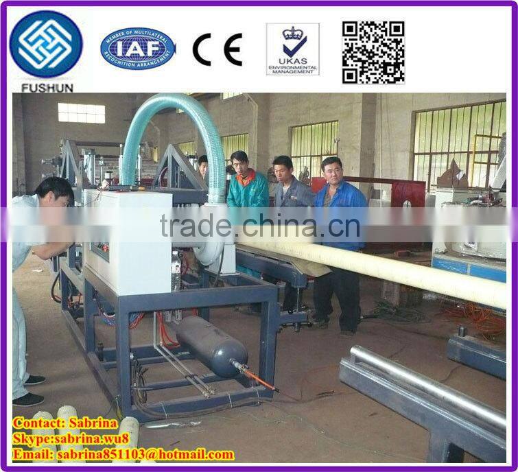 HDPE PVC double wall corrugation pipe machine