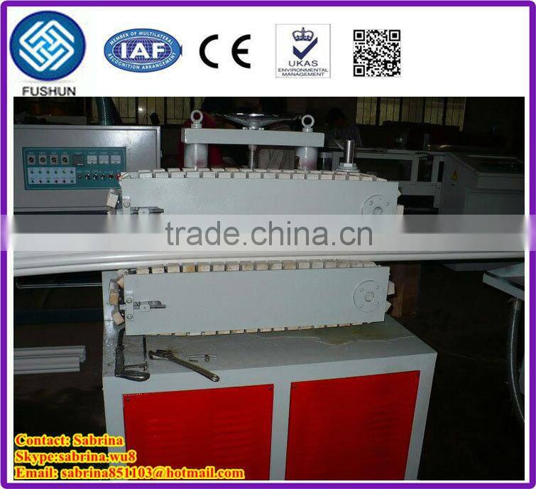 PVC plastic cross-section communication pipe machinery