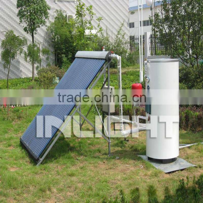 Split Heat Pipe Pressurized central solar water heaters
