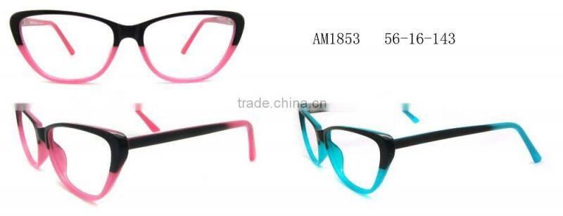 Hot lady fashion retro china wholesale cat eye eyeglasses frame