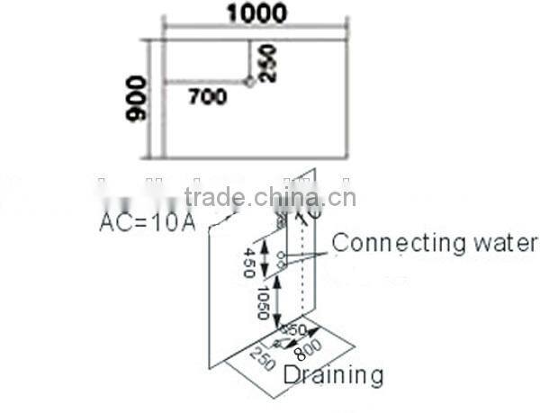 CLASIKAL factory price shower cabin,bathroom simple steam shower room,massage steam shower room
