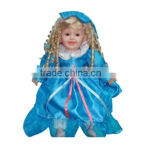 Curly Hair Baby Girl Dancing Happy Electrical Doll