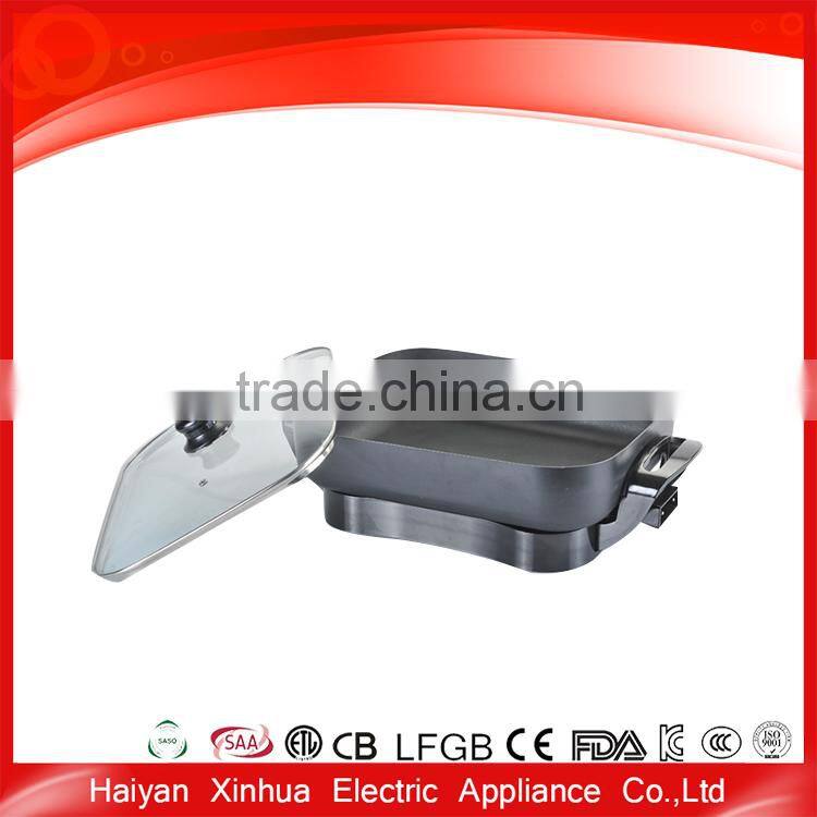 Deep Electric Cooking Home Nonstick Frying Pan