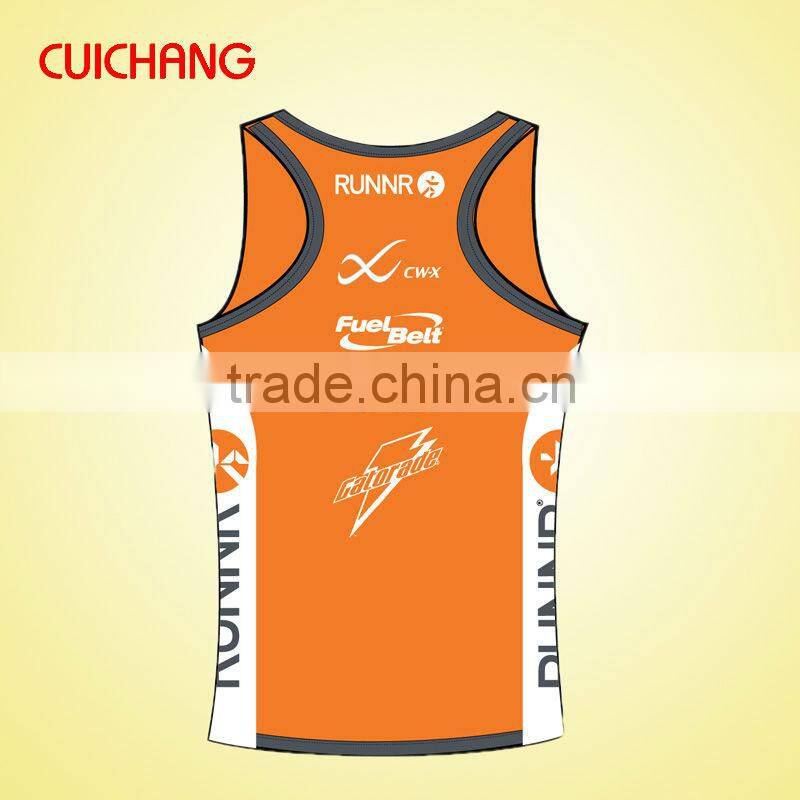 Customised Printing Sublimation Running Singlets