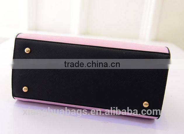 New PU leather hand bags for woman from china factory