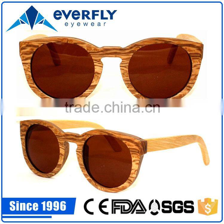 2016 custom bamboo men factory outlet high quality handmade sunglasses wooden sungla polarized vintage sunglasses