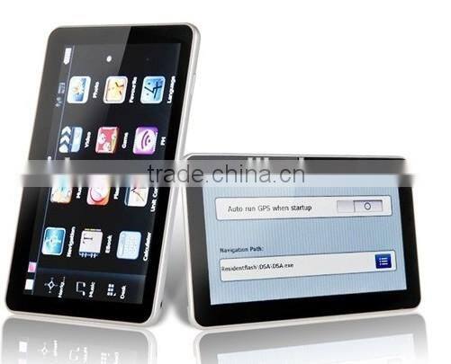 7 inch GPS with built-in 4GB memory and google map car gps tracking system