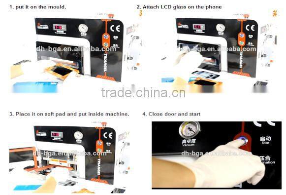 Dinghua oca air bubble removing machine vacuum lamination machine