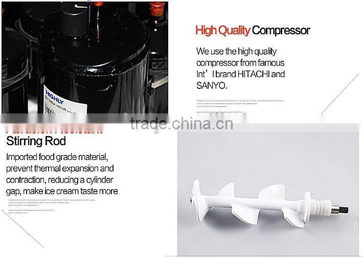 ice cream machine/soft ice cream machine/commerical soft ice cream machine for ice cream maker