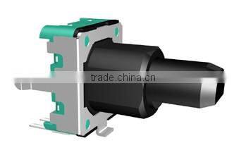 HW-12EH7H24B rotary encoder with flat shaft electric 12&24 detents rotary encoder