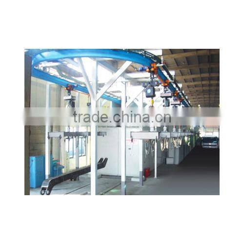 Huachuan large flexibility hanging chain shot blasting machine