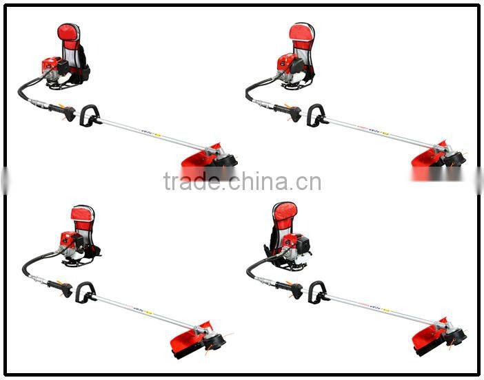 High quality hot selling Backpack Gasoline Brush Cutter 42.7/51.7cc ,1E40F-5/1E44F-5 grass trimmer
