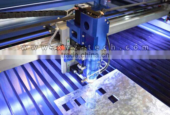 leather/fabric/rubber material Efficient laser cutting machine XYZL 1325