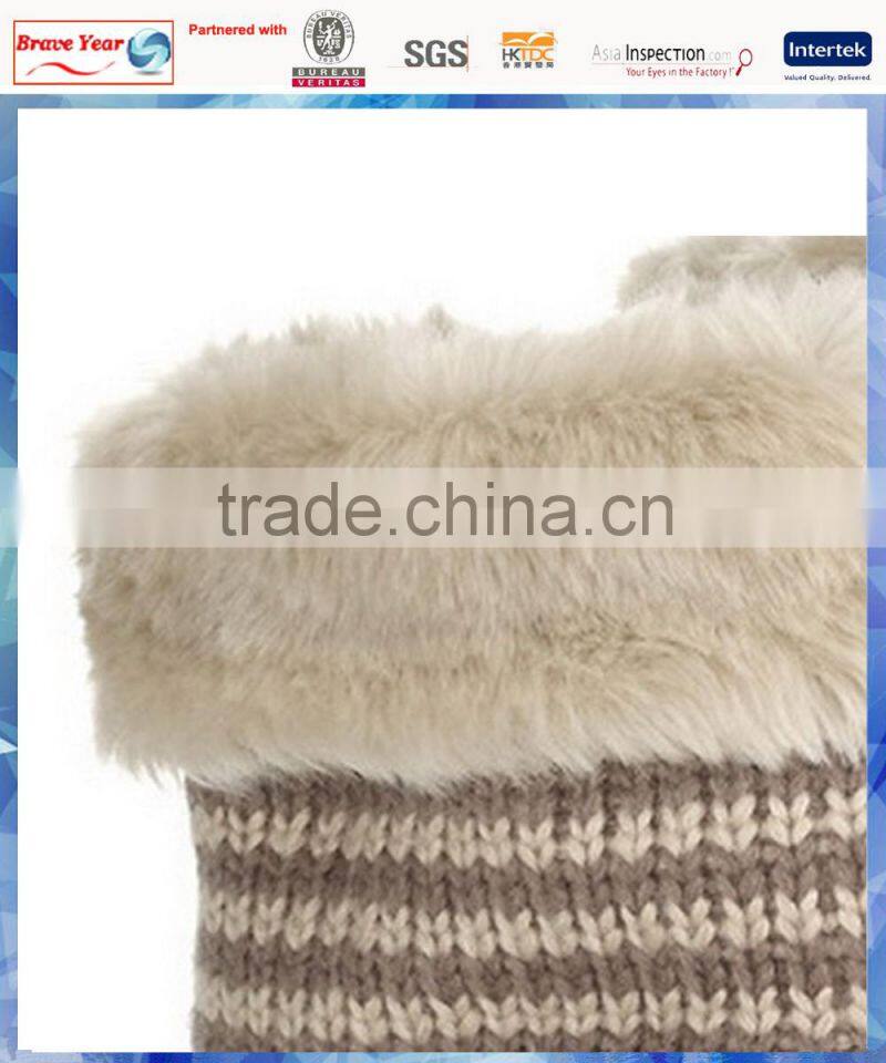 owl knit girls fancy boots button eyes