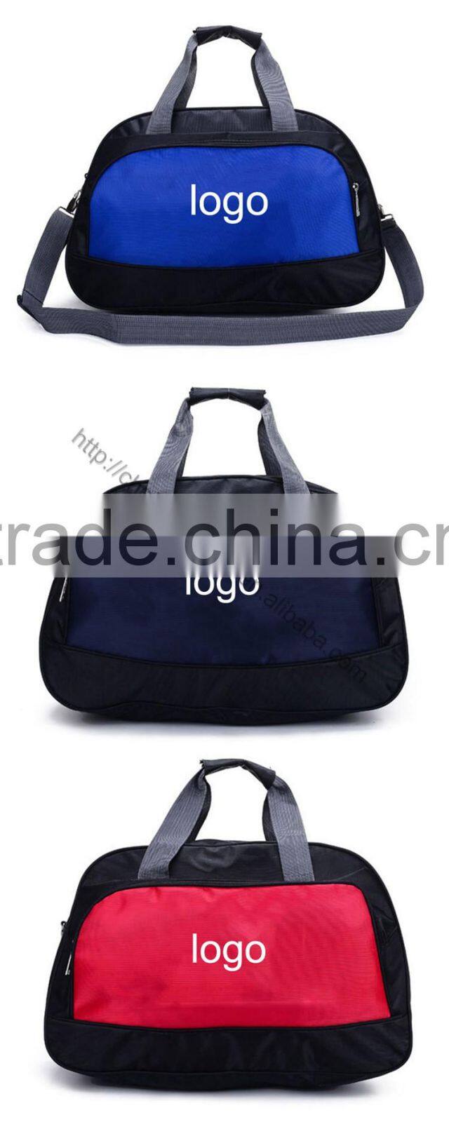Large sports and leisure gym bag shoulder strap