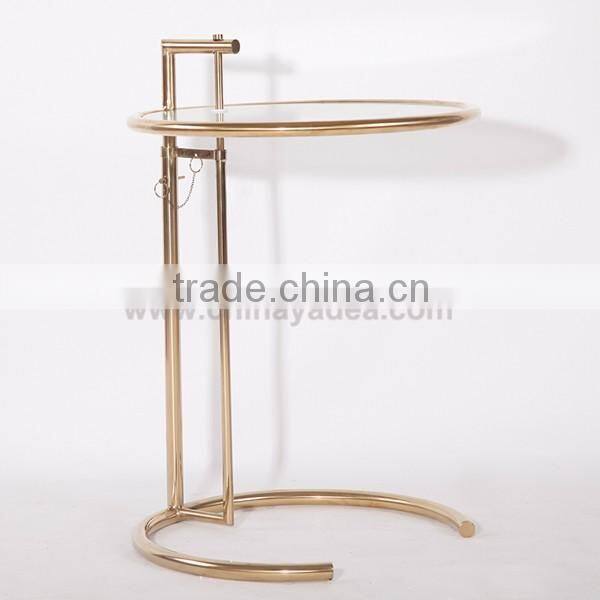 Living room furniture eileen gray end table height adjustable coffee table side table