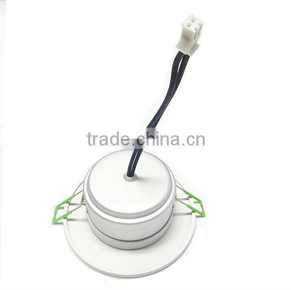 Aluminum 12w round led downlight housing
