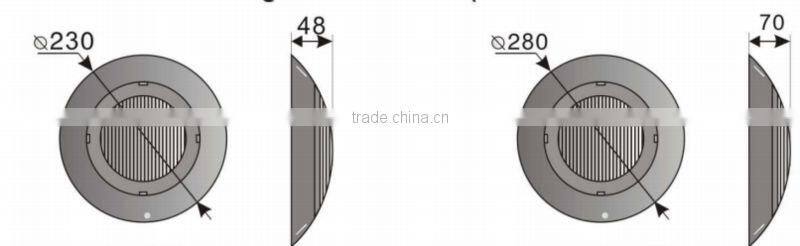 Waterproof wall mounted LED swimming pool light