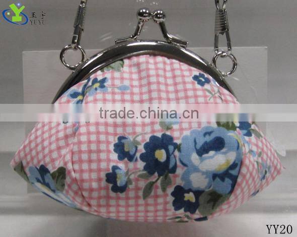 Women aluminium mesh wallet clutch bag purse for coin