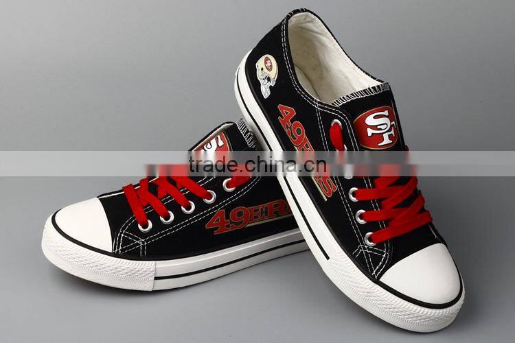 2015 hot sales high quality boys rubber sole canvas shoes