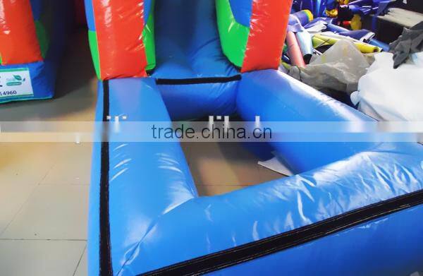 cheap commercial giant inflatable adult slide, inflatable jumping slide for sale