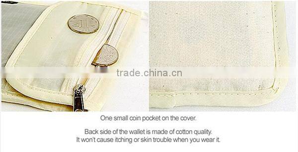 Compact Security Necklace Wallet,Hidden Safe Pouch